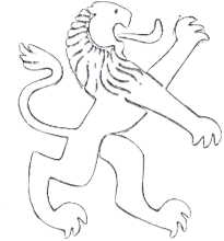 Lion in the logo